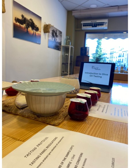 Taller de iniciación a la CATA DE ACEITE - La Casa del Aceite