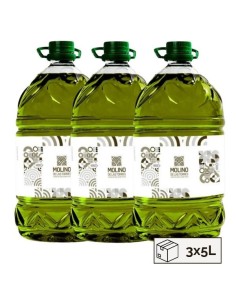 CAJA DE 3 GARRAFAS DE 5L. MOLINO DE LAS TORRES  (15L)