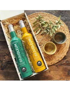 Estuche Regalo Bravoleum Frantoio - Cajas Regalo - Aceite de Oliva