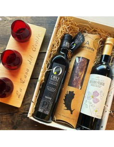 Estuches Regalo Oro de Bailén + Nobleza del Sur + Salchichón