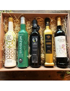 Estuches Regalo Estuches Regalo 5 Botellas de Aceite de Oliva Premium