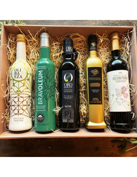 Estuches Regalo Estuches Regalo 5 Botellas de Aceite de Oliva Premium