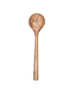 CUCHARON ESCURRIDOR MADERA DE OLIVO 1 2