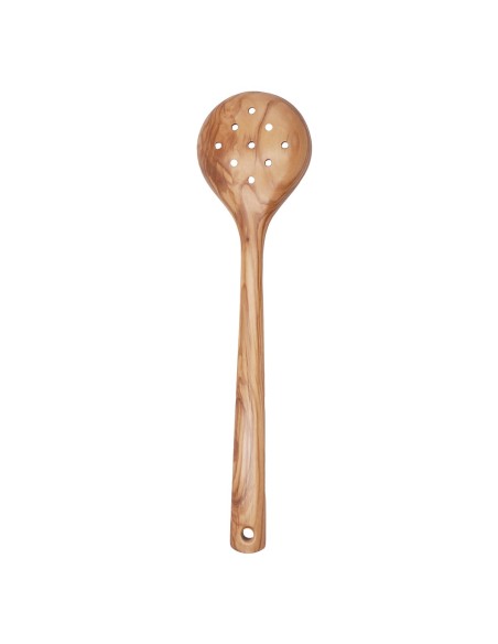 CUCHARON ESCURRIDOR MADERA DE OLIVO 1