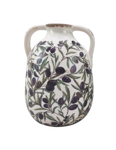 JARRON ACEITUNAS GRANDE DE CERAMICA - Decoración de cerámica