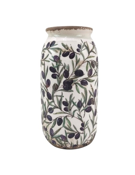 JARRON ACEITUNAS DE CERAMICA - Decoración de cerámica