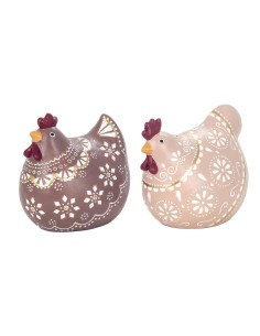 31009 LOTE 2 GALLINAS 15 CM