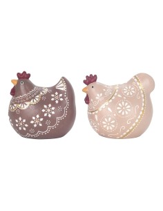 31009 LOTE 2 GALLINAS 15 CM 2