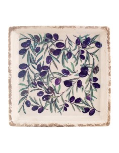 34950 PLATO ACEITUNAS CERAMICA
