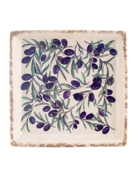 34950 PLATO ACEITUNAS CERAMICA