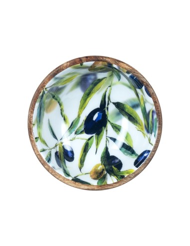 16748 Plato Hondo Aceitunas Pequeño