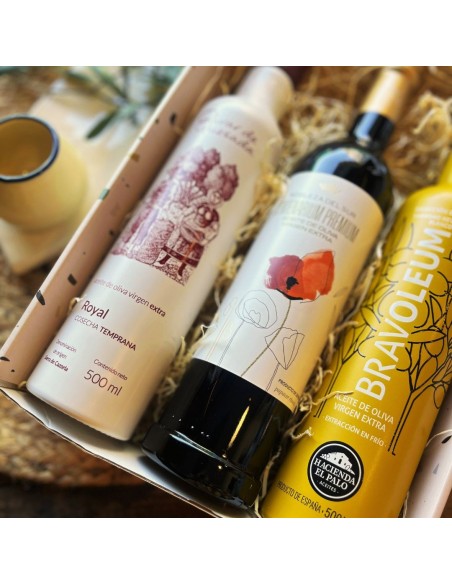 Estuches Regalo Olivar de Quesada + Nobleza del Sur + Bravoleum