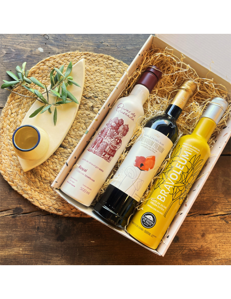 Estuches Regalo Olivar de Quesada + Nobleza del Sur + Bravoleum