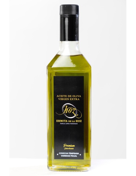 Ermita de la Hoz Picual Temprano - Aceite de cosecha temprano filtrado