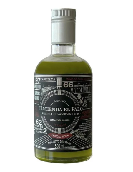 HACIENDA EL PALO PREMIUM PICUAL SIN FILTRAR – Aceite en Rama