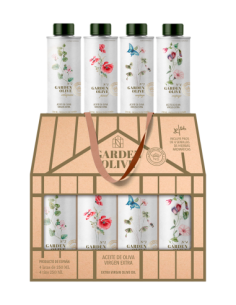 Estuche aceites de oliva virgen extra Garden Olive Nobleza del Sur