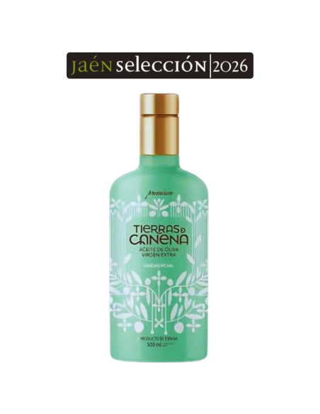 Tierras de Canena Picual 500ml - Aceite de oliva Jaén Selección 2026