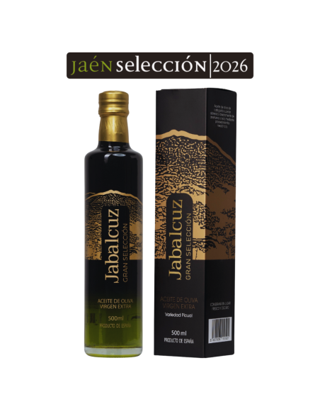 Jabalcuz Picual con estuche 500ml - Jabalcuz - JAÉN SELECCIÓN 2026