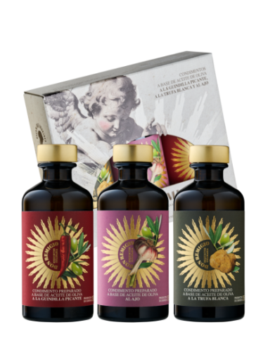 Don Remigio Pack 3 Aceites Aromatizados 250 ml - AOVE Don Remigio