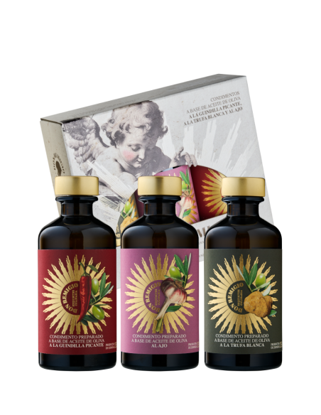 Don Remigio Pack 3 Aceites Aromatizados 250 ml - AOVE Don Remigio